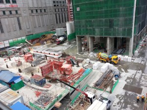 Site View Construction Building Bangkok